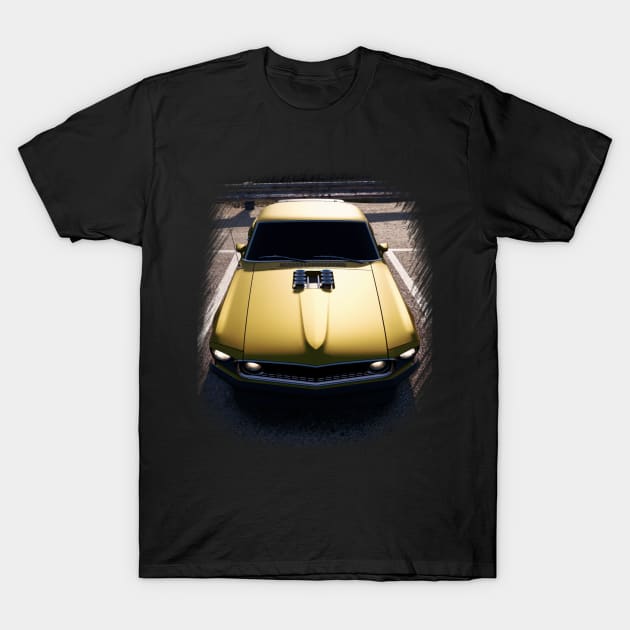 Mustang Boss 302 T-Shirt by HorizonNew